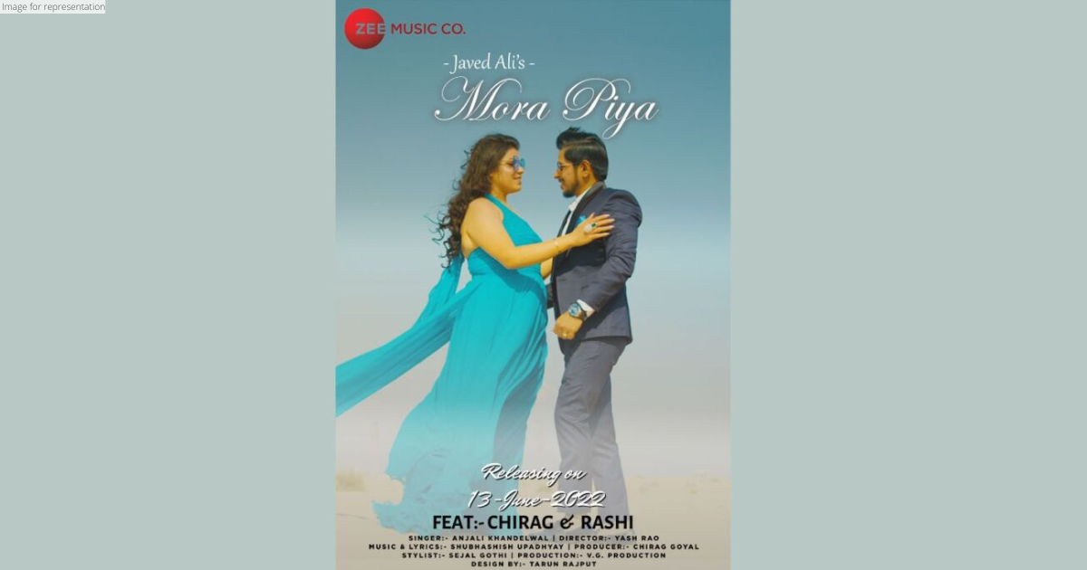 Real Life Jodi Rashi & Chirag's Music video 'Mora Piya' in the Melodious Voice of Javed ali set to release on Zee Music
